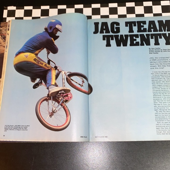 VTG September 1982 BMX PLUS! Magazine. Rare. - Picture 8 of 14